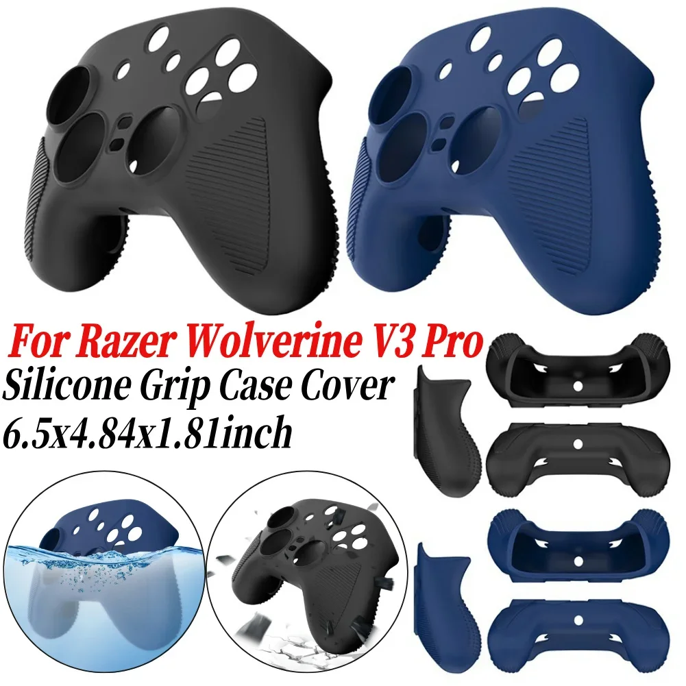 Für Razer Wolverine V3 Pro Gamepad Silikon Grip Fall Abdeckung Anti-scratch Weiche Haut Silikon Fall Silikon Schutzhülle Image