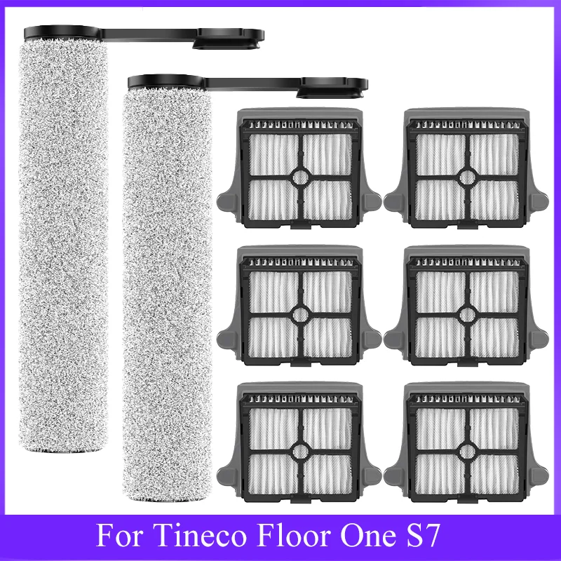 Für Tineco Floor One S7 Dampf Roboter Ersatz Staubsauger Ersatzteile Zubehör Roller Pinsel Hepa-Filter Ersatzteile Image