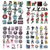 16-25 Stück Fußball Weltmeister Schuh Charms PVC Schuhe Dekorationen Clogs Sandalen Armband Zubehör