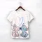 Ragazze Kawaii Stitch T-shirt Bambino Ragazza Abbigliamento Bambino Magliette Abbigliamento per