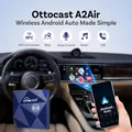 Ottocast A2Air Wireless Android Auto Adattatore NFC Touch Auto Connect per OEM Wired Android Auto