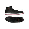 Nike Air Jordan Herren Sneakers, Gr. 52.5, schwarz, Kunstleder, Leder