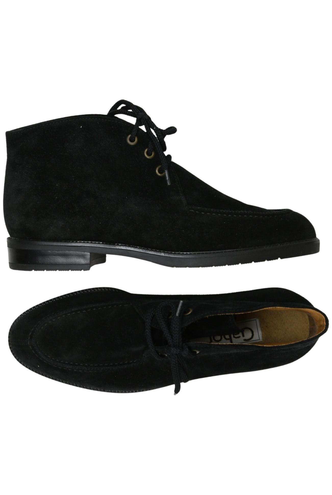 Gabor Damen Stiefelette, Gr. 4.5, schwarz, Leder Image