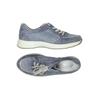 Semler Damen Sneakers, Gr. 4, hellblau, Leder