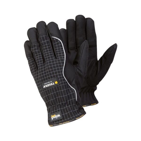 TEGERA TEGERA Lederhandschuhe halbgefüttert »9161« Größe M