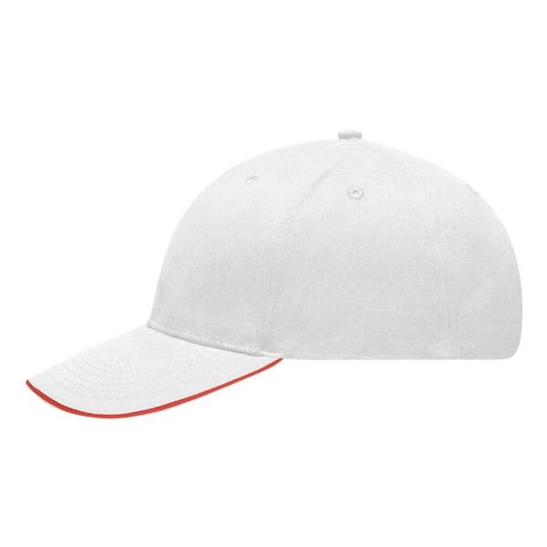 Myrtle Beach Schirmmütze »Sandwich Cap Light Brushed MB6541« rot Image