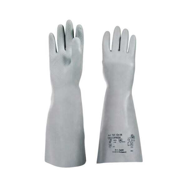 KCL by Honeywell Chemie-Handschuhe »Tricopren 725« Größe L grau