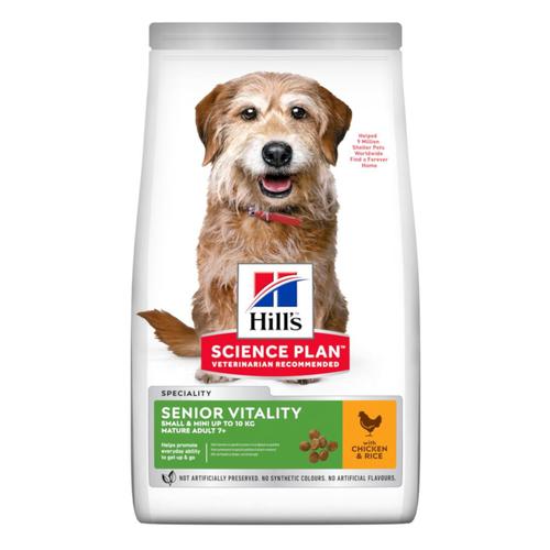 Hill's Science Plan Mature Adult 7+ Senior Vitality Small & Mini au poulet - 2 x 1,5 kg