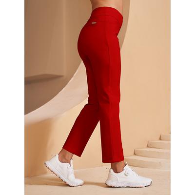 Women's Golf Pants Black Pink Red Bottoms Ladies Golf Attire Clothes Outfits Wear Apparel