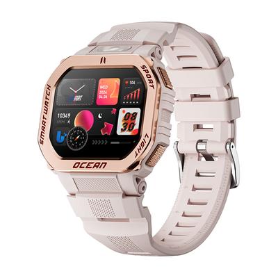 LOKMAT OCEAN GT Smart Watch 1.75 inch Smartwatch Fitness Running Watch Bluetooth Pedometer Call Reminder Sleep Tracker Compatible with Android iOS Women Men Long Standby Hands-Free Calls Waterproof