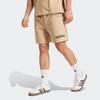 Shorts ADIDAS SPORTSWEAR "M LIN SJ SHO", Herren, Gr. S, N-Gr, warm sandstone, schwarz, Obermaterial: 74% Baumwolle, 26% Polyester, sportlich, Hosen