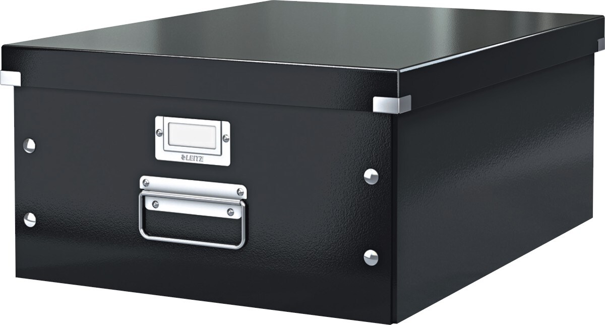 LEITZ Ablagebox Click & Store A3 schwrz Packung mit 6 Stück Image