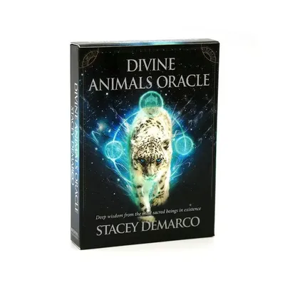 Heißer Verkauf Göttliche Tiere Oracle Freizeit Unterhaltung Karte Familie Sammeln Divination Deck Image