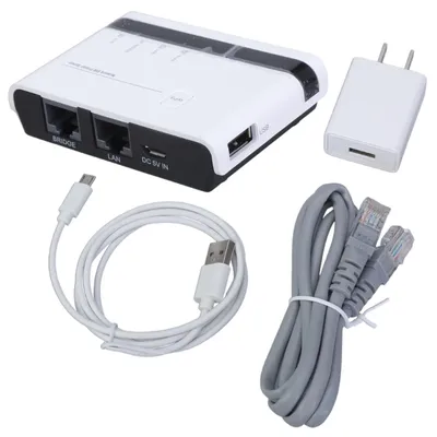 USB2.0 Wireless Printers Server mit 10/100 Mbit/s LAN/Brücke NU516U1 unterstützt kabelgebundenen/kabellosen/Standalone-Drucker Server