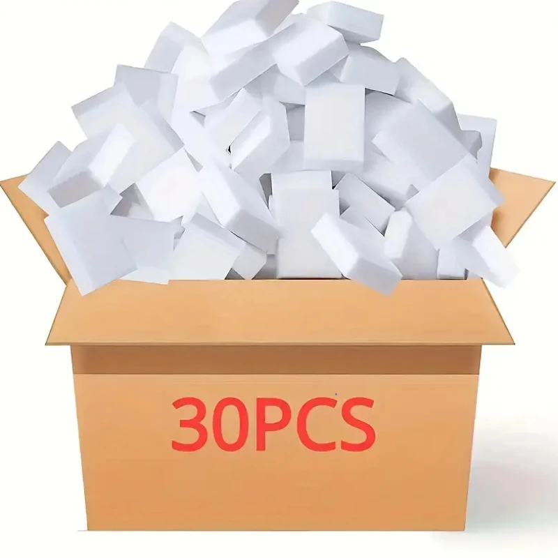 30/10pcs Reinigung Magic Sponge Nano Geschirrs pül schwamm Reinigungs schwamm Haushalts schwamm Geschirr tuch Wisch schwamm Image