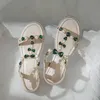 Outdoor-Sandalen mit Keilabsatz für Damen, bequeme und elegante Schuhe, Korea, lässige Sandale, asiatische Größe, schicke Damenschuhe im Großhandel