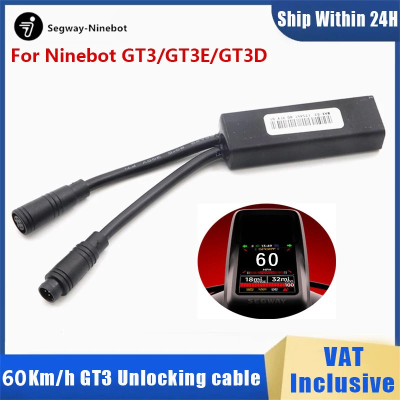 60 km/h Entriegelungskabel für Ninebot von Segway GT3/GT3 E/GT3 D Elektroroller, individuelles Geschwindigkeitsentriegelungskabel, Kickscooter-Teile Image