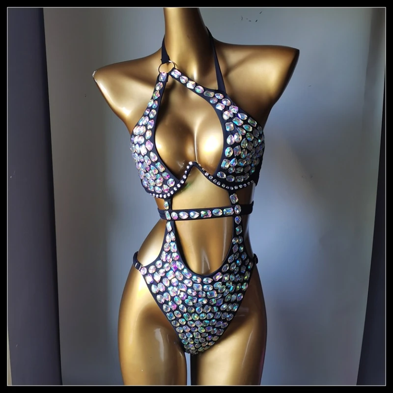 2025 Diamant-Neuer Bikini Einteiler, Einteiler-Bikini mit Fransen, beliebter Bikini in Europa und Amerika. Image