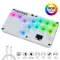 Hebelloser Controller Fight Sticks 12 Tasten Mini-Kampfspiel Stickless Arcade Stick für PS4/PS3/Switch/PC Arcade Hitbox Tastatur