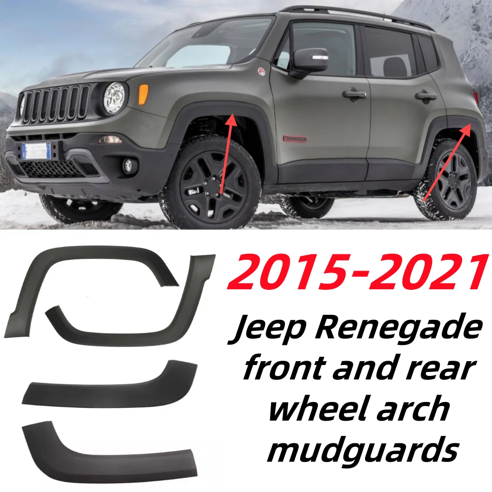 Für Jeep Renegade 2015–2021 Auto-Vorder- und Hinterrad-Kotflügelbögen Image
