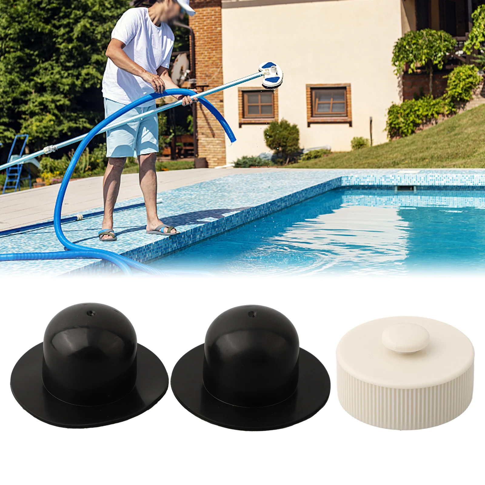 1 stück 4562 DrainPlug Kappe Für Intex 11044/10127 Für Oberirdischen Pool Ablauf Ventil Kappe Sieb Lochstecker Schwimmbad Ersatz Image