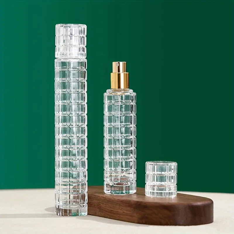 30/50 ml Parfüm Leere Flasche Tragbare Große Kapazität Behälter Feine Drücken Glas Leere Flasche Zu Füllen Spray Nachfüllbare flasche Image