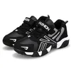 Kinder-Sneaker, Jungen, Mädchen, Outdoor, lässig, Leder, Klettverschluss, Kinderschuhe, Größen 28–39