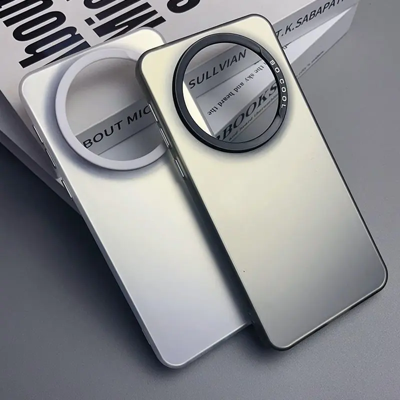 Für Huawei Nova 12i Fall Huawei Nova Y91 Telefon Fall Huawei nova 12i Abdeckung Huawei nova Y91 Metallic Aurora Haut Matte Abdeckung Image