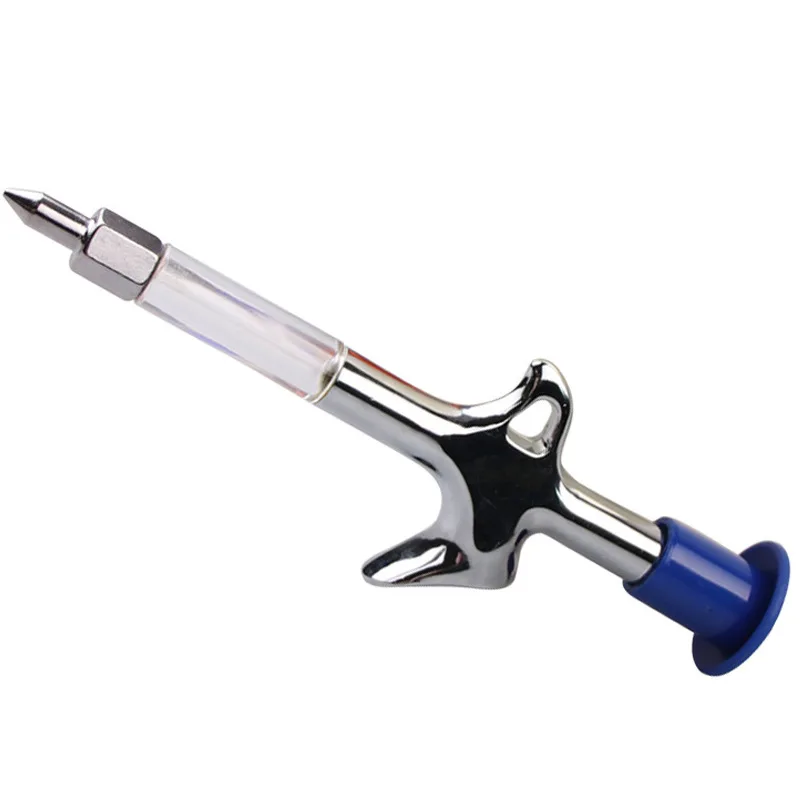 Radfahren Aluminium Legierung Fett Pistole Mini Düse Spritze Fahrrad Zubehör Unterhaltung Kette Injektor Radfahren Liefert Ölen Image