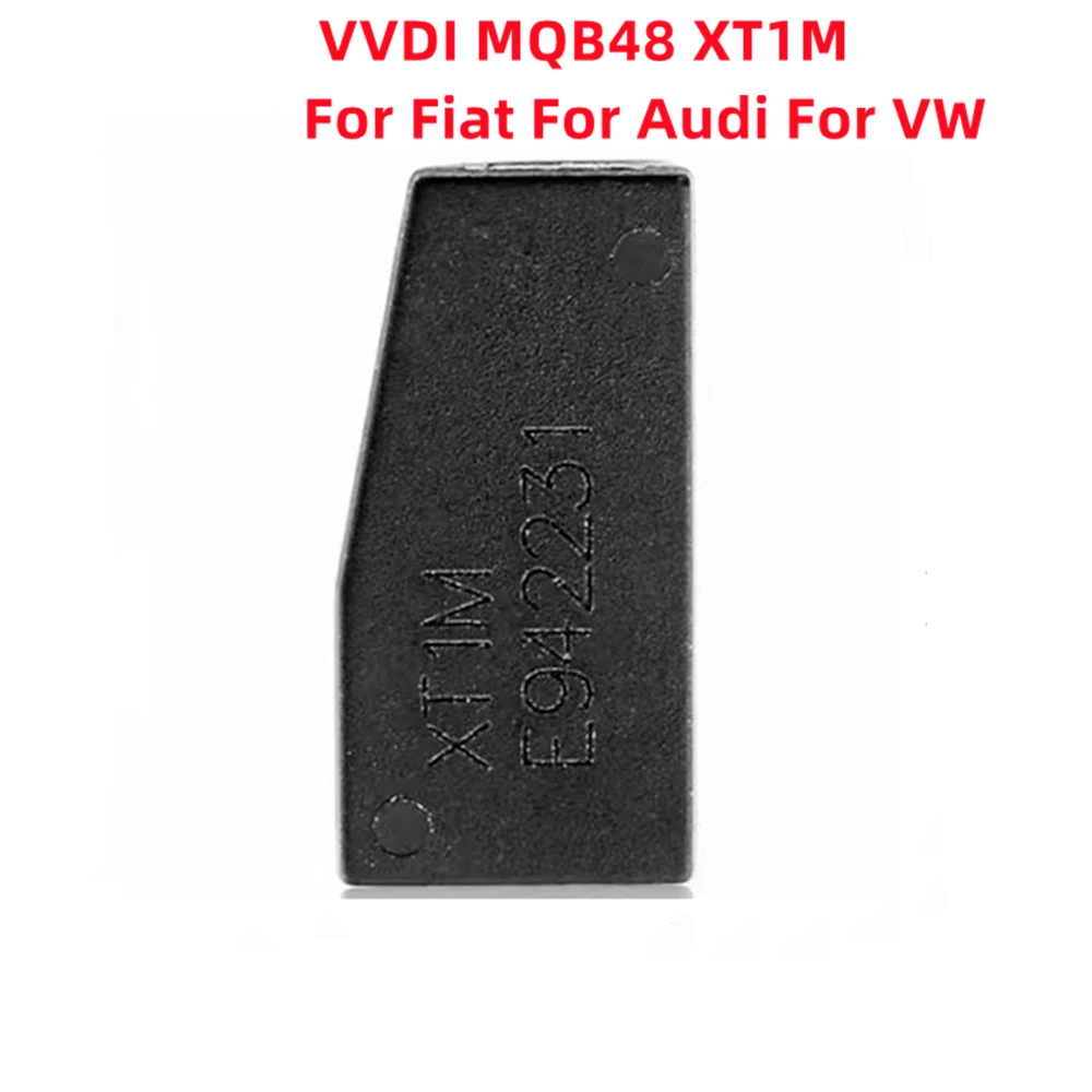 5/10 stücke original xhorse vvdi mqb48 xt1m megamos aes mqb 48 auto transponder autos chl üssel chip für fiat für audi für vw Image