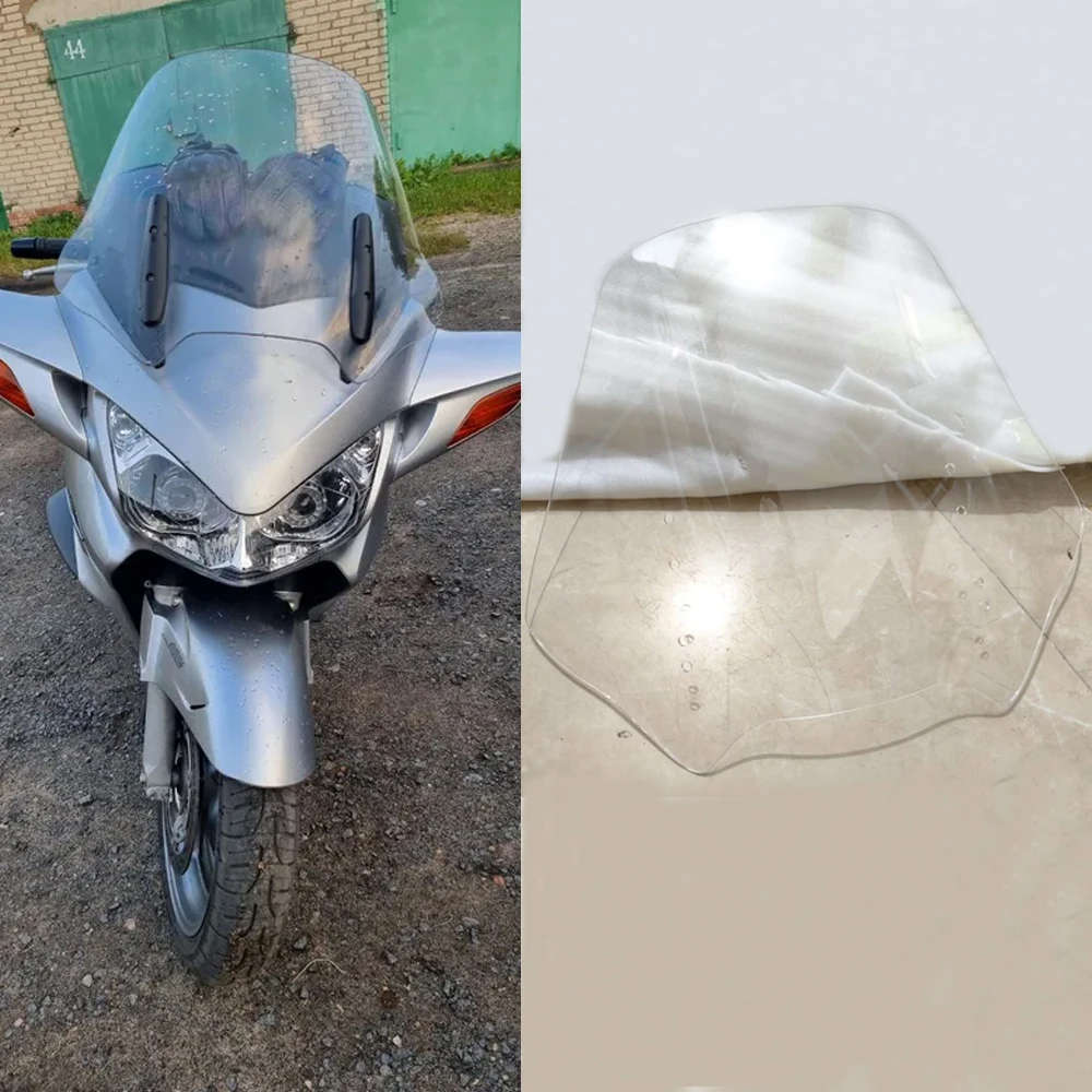 Motorrad Touring Windschutzscheibe Für Honda ST1300 Pan Europäischen 2002-2014 2015 2016 2017 ST 1300 Windschutzscheibe Windabweiser verkleidung Image