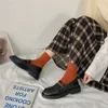 Damenschuhe Mary Jane japanischen Stil Lolita Gothic Square Heels Damen Pumps Schuh lässig Chic