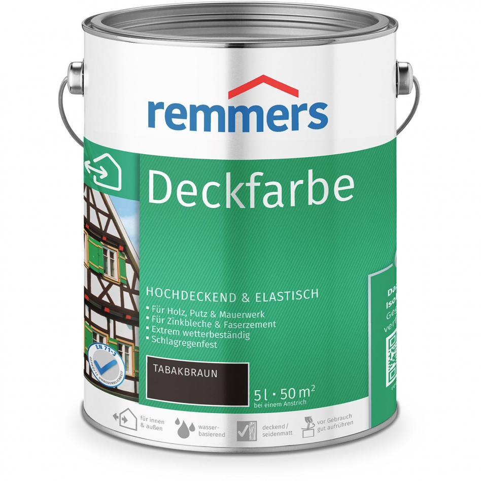 Remmers Deckfarbe tabakbraun, 5 l Image