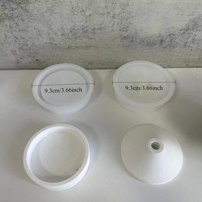 TEMU Silicone Candle Holder Mold For Outdoor Garden Firewood, Tea Light Stand, Gypsum Casting - Reusable, Durable, Unique Tealight Holders In Home Or Garden Decor, Candle Holder Decor Image