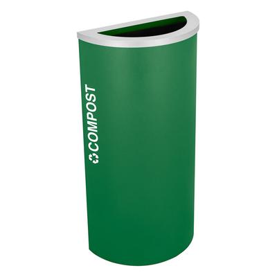 Kaleidoscope Half-Round Compost Container, Each (5216)