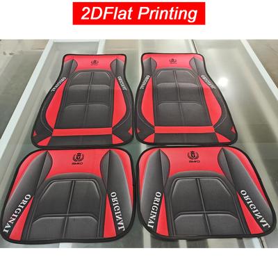 TEMU 2d Flat 4pcs Y Car Floor Mats - Rug Pads With Fit For Most Vehicles, Enhances Interior Aesthetics, Durable Polyester Fiber, Ideal For Women And Men - Accessories, Carpet Image