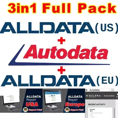 2025 HOT! Alldata Repair Software 10.53 All Data Automotive Tech Latest Offline Software Autodata