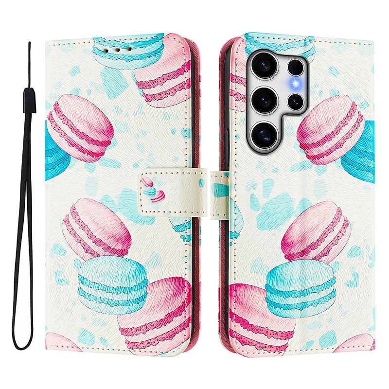 Phone Case For Samsung Galaxy S26 Ultra Plus S25 S24 S23 S24 FE S22 S21 Ultra Plus S20 A55 5G A35 5G Wallet Case with Stand Holder Magnetic Full Body Protective Retro TPU PU Leather