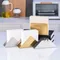 Useful Tissue Holder Stainless Steel Large Capacity Stable Base Napkin Dispenser Household Supplies