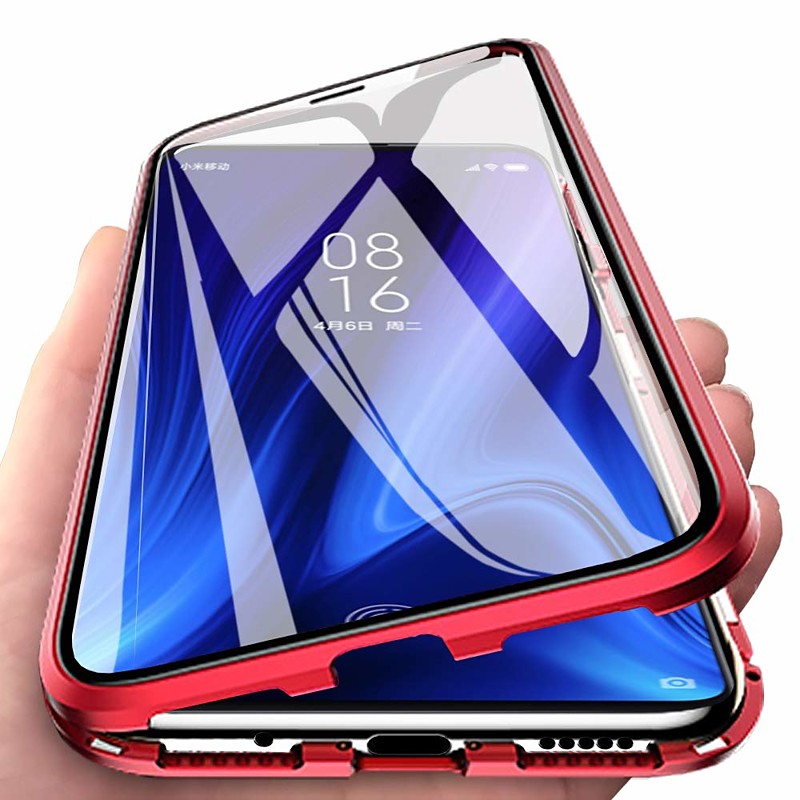 Phone Case For Samsung Galaxy S26 Ultra Plus S25 S24 S23 S22 S21 FE S21 Ultra Plus S20 A14 A34 Full Body Case Magnetic Adsorption with Screen Protector Magnetic Full Body Protective Transparent