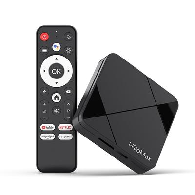 H96max Android TV Box with 4K Ultra HD, WiFi 6, Bluetooth 5.4, USB 3.0 – Smart Media Player for Streaming, Gaming, Screen Cast Home Theater