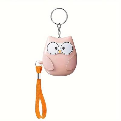 1pc Personal Safety Alarm For Women 130dB Self Defense KeychainWith LED Strobe Light Personal Emergency Security Safe Devices KeyChain Alarms For Elderly