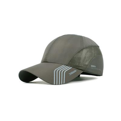 Men's Lightweight Breathable Golf Hat - Quick Dry Sports Cap with Mesh Panel, UV Protection, Adjustable for Outdoor Activities, Running, Tennis and Golf