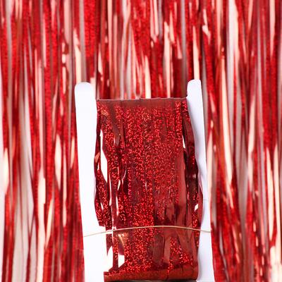Laser Rain Curtain Birthday Scene Decoration Wedding Background Wall Decoration Tassel Door Curtain Party Decoration Rain Curtain