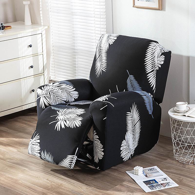 Stretch Recliner Cover Recliner Covers 1 Seater Armchair Couch Slipcover with Elastic Loop, Anti-cat Scratch Furniture Protector for Kids, Pets, Dogs, Cats