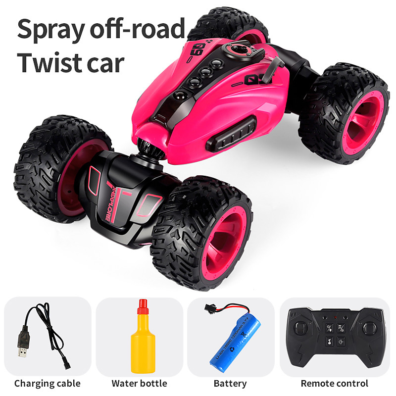 Gesture Sensing Remote Control Twisting Car Luminous Wheel Deformation High-Speed Climbing Car RC Car Stunt Car Game 2278 Christmas Gift
