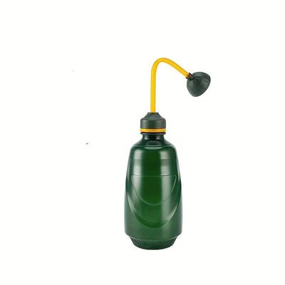 Watering Can with Detachable Shower Head - Flexible Long Nozzle, Squeeze Trigger, Transparent Plastic Plant Sprinkler for Indoor Outdoor Gardening