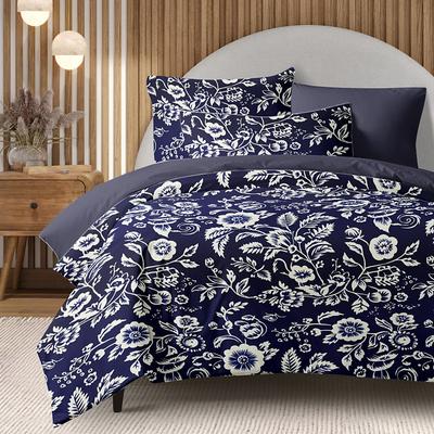 100% Cotton Duvet Cover Set Floral Folk Art Scenery Comforter Set Bedding Set Comforter Cover Festival Bedding Gifts Christmas Decoration For Home With Quilt Art Holiday King Queen Duvet Cover
