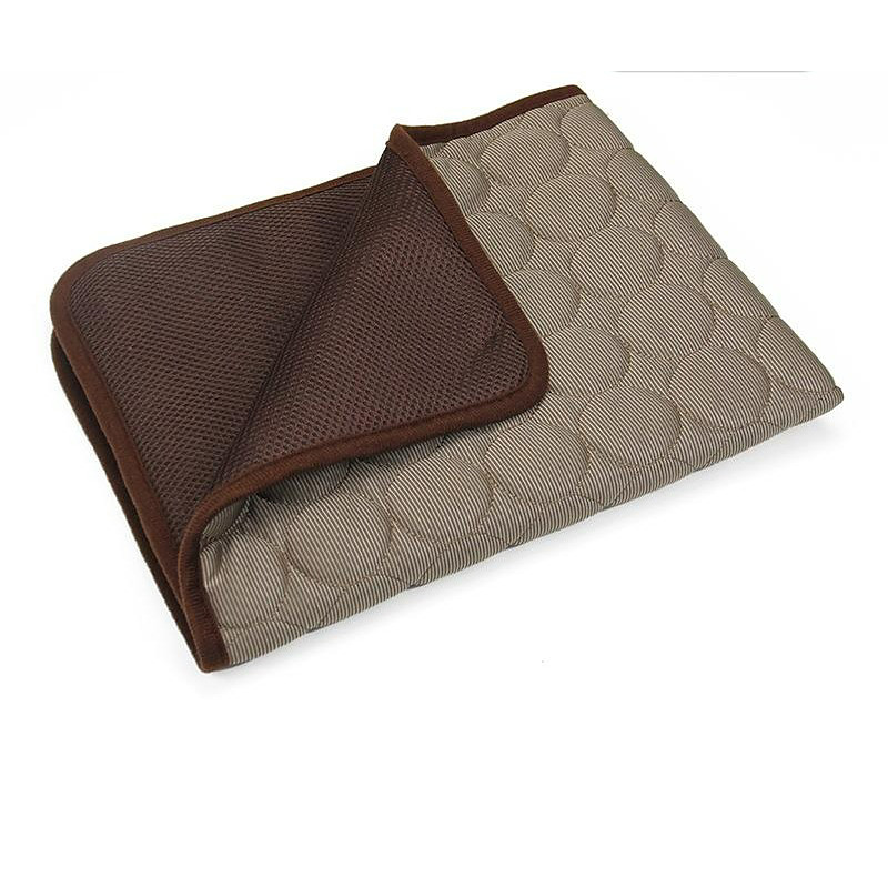 Dog Mat,Summer Pet Ice Mat Cool Dog Mat Pet Cat Mat Breathable Ice Silk Cat Litter Pet Supplies Summer Dog MatPet Mat