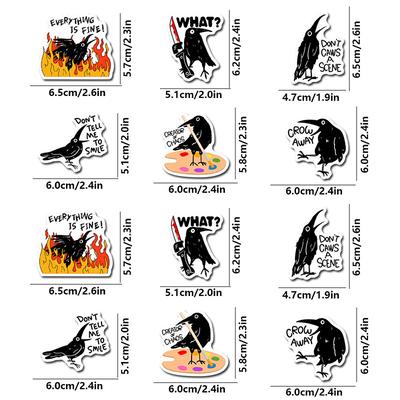 12pcs Refrigerator Magnets, Funny Fridge Magnets, Decorative Magnets, Personalized Fridge Magnet For Kitchen Office Whiteboard Locker Cabinet And Dishwasher, Kitchen Decoration, Home Decoration